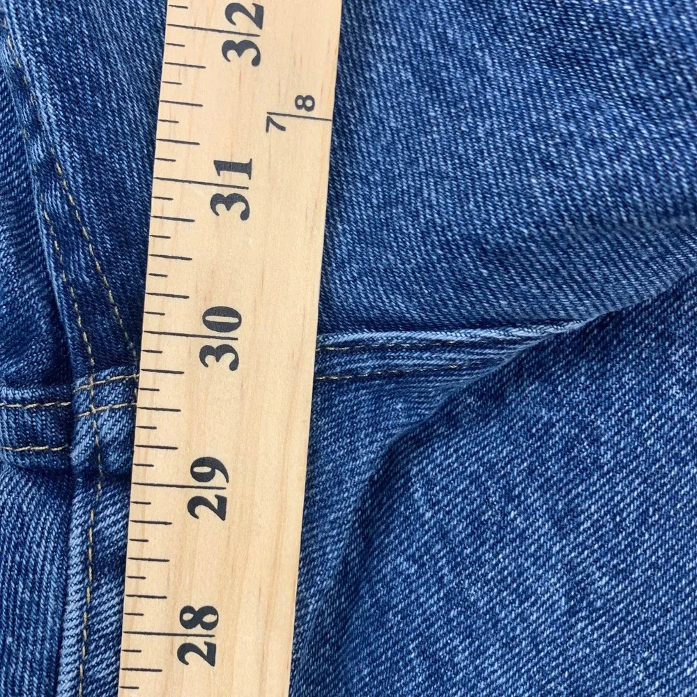 Wrangler‎ Jeans Mens 38x30 Blue Medium Wash Straight Leg 100% Cotton Denim
